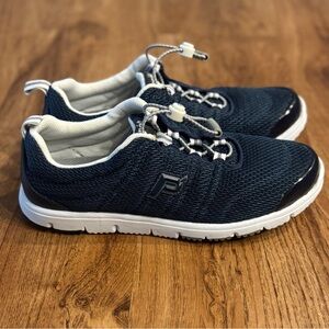 Propét Travel Walker II Blue Mesh Comfort Active Sneaker 8 Womens